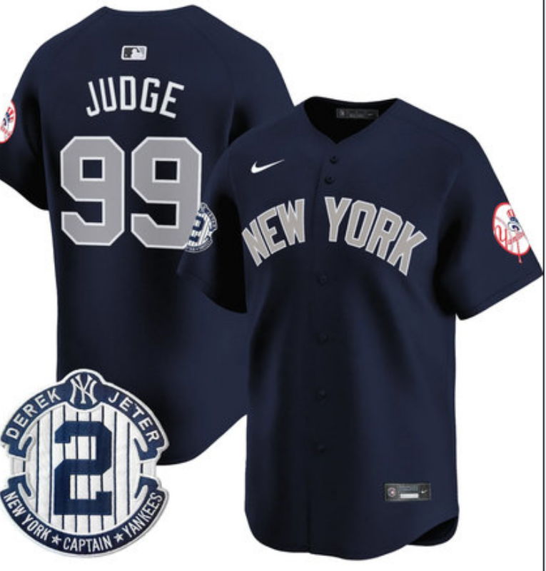 Men 2026 New York Yankees #99 Judge blue Nike MLB Jersey 09180014